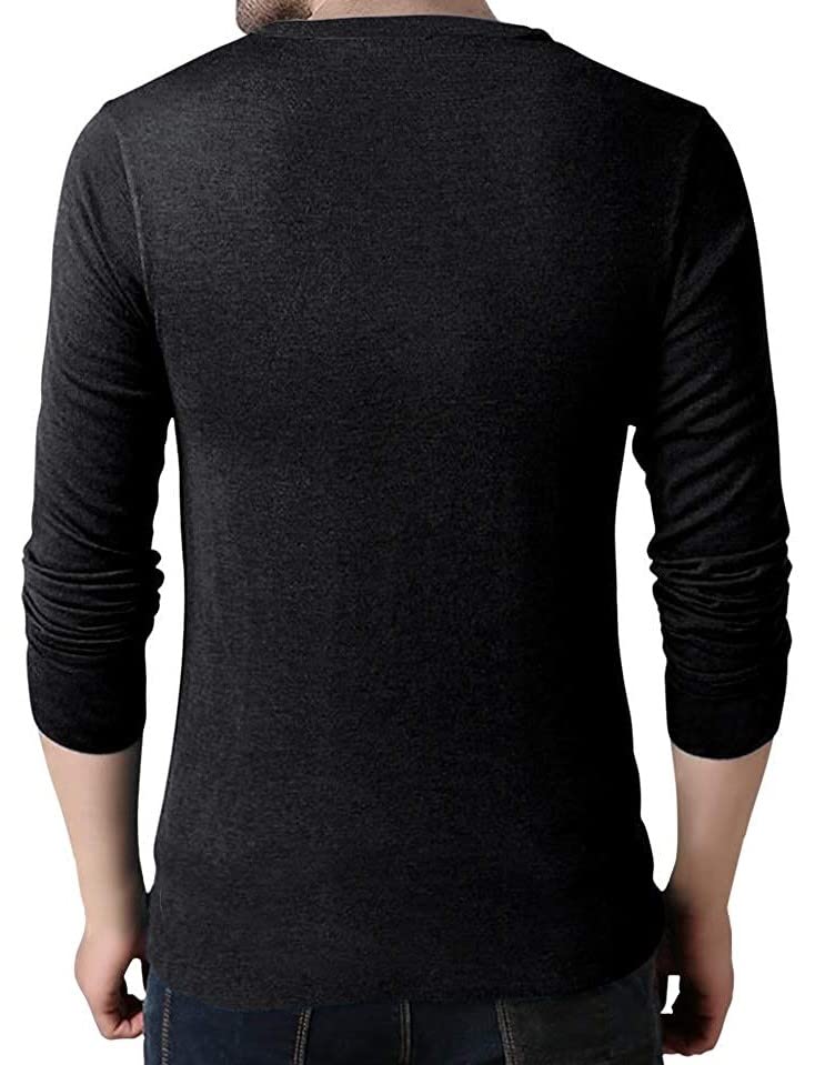 Men Printed Full Sleeves T-Shirt